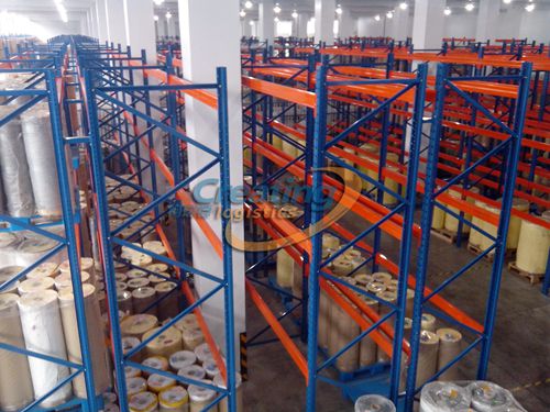 倉儲貨架實物照片