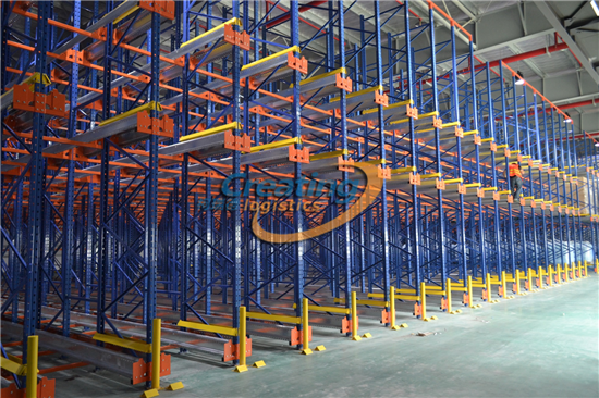 穿梭車貨架現場應用圖