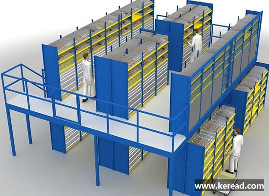 電子廠成品倉規劃,閣樓式貨架更適用