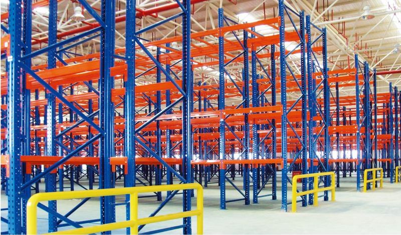 可調式托盤貨架的護欄圖