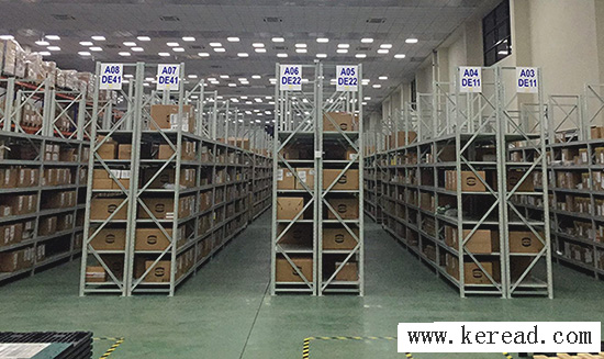 柯瑞德成功簽下物流企業中B貨架訂單