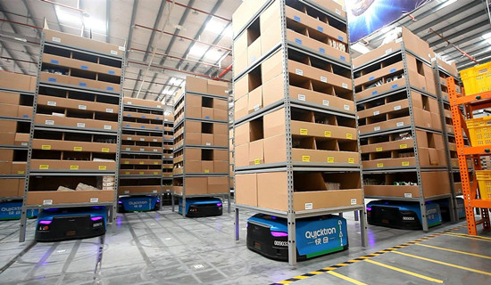 菜鳥智能機(jī)器人倉庫,更勝京東一籌?