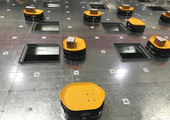 郵政速運投放分揀機器人，發生了這些變化