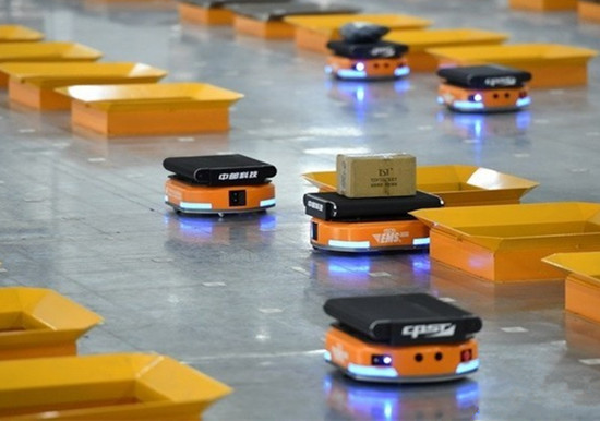 郵政速運投放分揀機器人，發生了這些變化