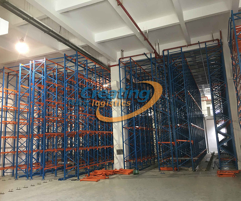 上海自動化立體庫正在安裝,自動對接獲青睞