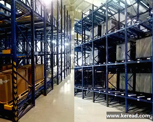 蘇州園區重力式貨架合作項目已順利竣工