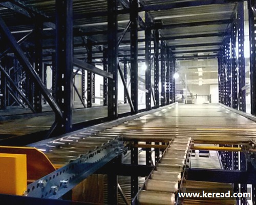 蘇州園區重力式貨架合作項目已順利竣工