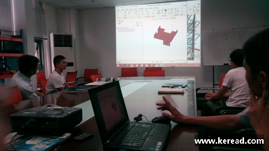 柯瑞德貨架公司對貨架知識進行了培訓