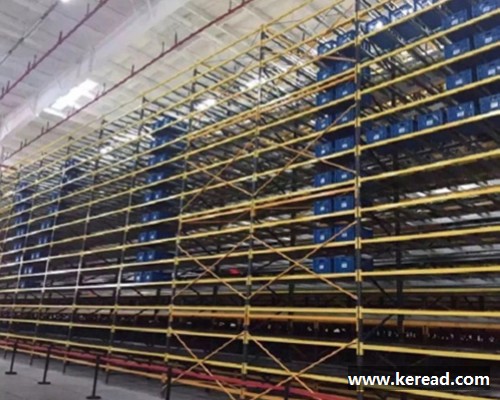 唯品會新上線的蜂巢式自動化倉儲系統