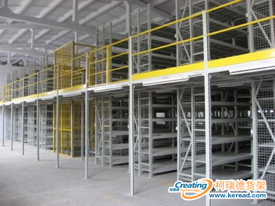 閣樓式貨架現場實拍照